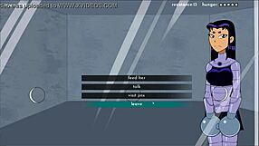 18titan’s Raven Handjob – a cartoon porn with big boobs and ass worship
