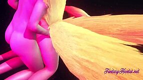 League of Legends Hentai - Ahri Star Guardian Gets Pounded Hard in LOL Anime