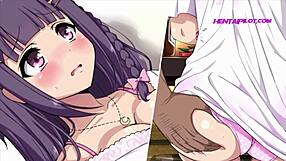 Hot neighbor in sexy outfit craves older man’s attention - animated porn