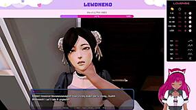 vtuber lewdneko reaches orgasm in harem hotel part 25!