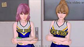 Intense harem adventures in the hotel game with multiple partners