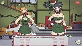 claus hides a naughty xmas surprise in hentai game factory episode 2
