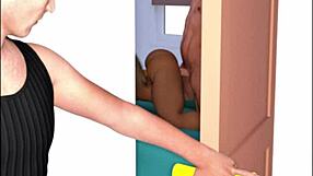 Cheating milf hotwife & cuckold 3d comics