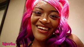 Got Great Dick from Chocolate African Man After Party!