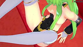 Cheshire cat sucking and fucking in code geass full video, sheer fantasy hentai.