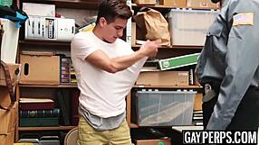 Young vixen rides big black cock in office setting