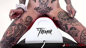 uhh i’m so nervous... tattooed amber luke tryin the tremor first time