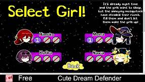 2D animated erotic video: Cute dream defender