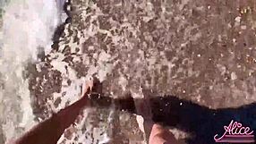 blowjob and doggy sex with stranger outdoors