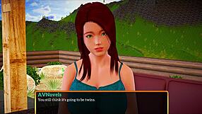 intriguing family tale with a seductive redhead