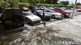 Blonde Babe Bangs In Pawnshop