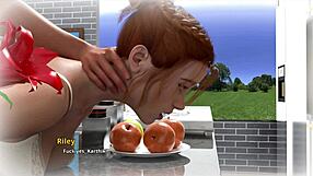 Karthik Fucks Riley in Dream with Blowjob and Footjob