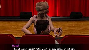 Nursing back to pleasure in 3D homemade video