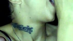 Sultry sailor gets her throat pounded in a threesome