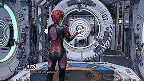 स्पेस में फंसा 95 - कर्वी एशियन साइंटिस्ट मिल्फ के साथ हाथ पकड़ना