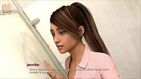 exploring inside jennifer 43 game world