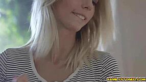 Stepbrother pleasures stepsisters in various sexual positions and techniques