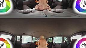 I can’t believe Daisy Lee’s wild audition in 360VR on BumsBus!