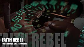 in this cartoon anime hentai, interracial monster cock gets your motor going