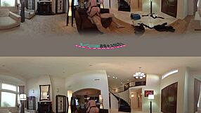 NIKKI'S BIG ASS GIVES YOU A HARD RAISE IN VOYEUR VR!