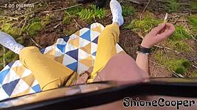 Close up shots of bouncing boobs and hard nipples