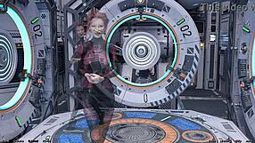 स्पेस में फंसा 95 - कर्वी एशियन साइंटिस्ट मिल्फ के साथ हाथ पकड़ना