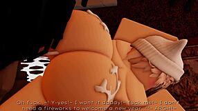 Yo, let’s talk about this wild New Year session with a black stud!