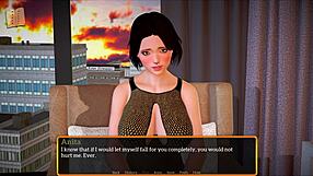 Exploring my new stepfamily in this game