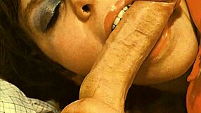 Vintage stepmother seduces with hairy charm in retro style