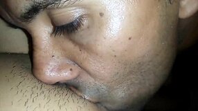 It feels so good when he uses his tongue on my sensitive area