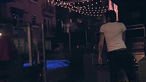 Beautiful lesbians seduce a woman in Los Angeles and give her an orgasm