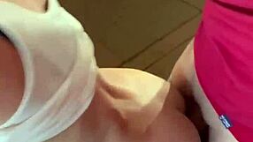 i feel tension as guy meets young 18+ girl in fathers garage