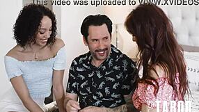 Lonely Tommy Pistol Finds Comfort In Syren De Mer And Alexis Tae's Embrace.