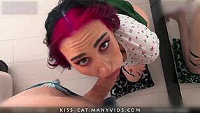 एक्स को जलन कैसे करवाएं? सौतेले भाई को चूसो भारी फेशियल के लिए! 😜