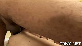 Tranny one-eyed monster in hardcore blowjob