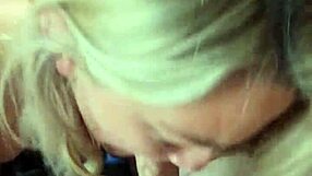 Dirty talking hotwife receives a facial after getting her pussy pounded.