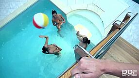 Insane! Blowjob Orgy with Kari, Mea Melone, Victoria Daniels Ends in Squirting