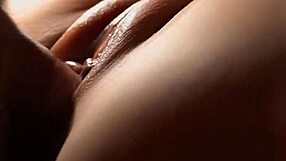 gentle beauty's pussy filled with cum, who's cleaning it up?