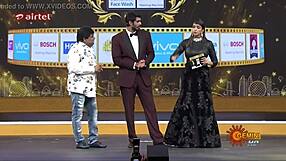 Wow, Lakshmi Manchu's huge boobs and nipple pokies are unreal!