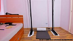 Teen 18+ Cosplay Bound in Bondage for Webcam Instruction Lesson