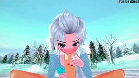 Elsa Gets Fucked Night Before Christmas