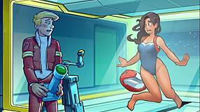 Hey, wanna test holo-pictures of Lune in Space Rescue Code Pink with me?