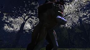 Restless Night Furry Yiff With Blonde In Doggystyle And Cowgirl Riding