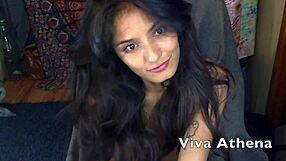 slutty asian model flaunts her blowjob skills in a steamy session