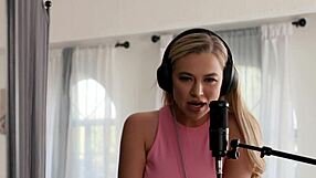 curvaceous blonde blake blossom rides mike mancini’s hard cock hard