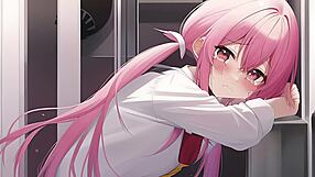 this ai anime girl is so cute