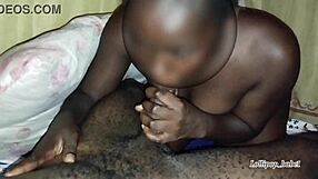 yo, landlord's son banging sexyblackpumpkin in bedroom for rent renewal, totally wild homemade vid!