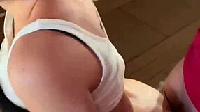 i feel tension as guy meets young 18+ girl in fathers garage