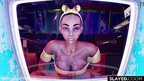 This Perfect K Hoe 2 in 3D cartoon is unreal, haha! 😍