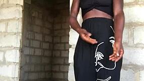 Watch crazybitch rip her clothes off in live striptease for fans?